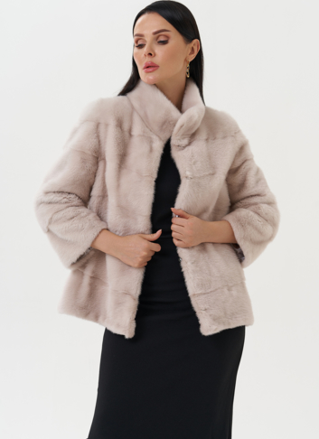 Шуба-трансформер из меха норки