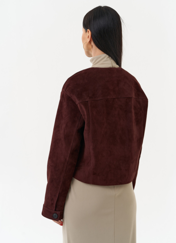 Куртка из натуральной замши 