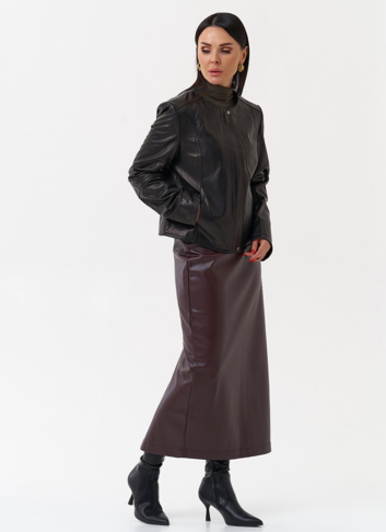 Женская кожаная куртка