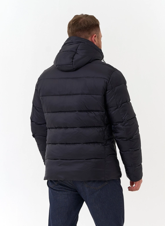 Мужской пуховик с капюшоном 
