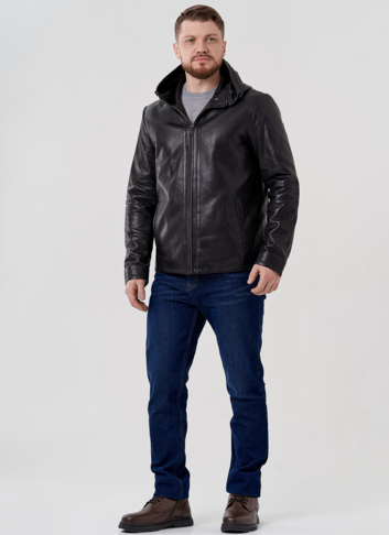Мужская куртка из натуральной кожи 
