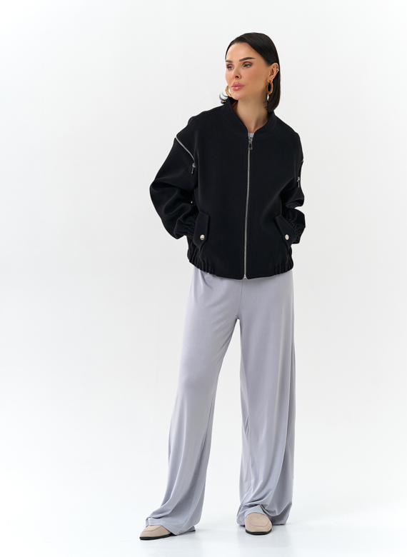 Женское короткое пальто бомбер