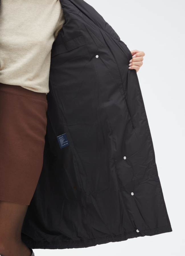 Женский пуховик с английским воротником модель № 31140 универмаг малина