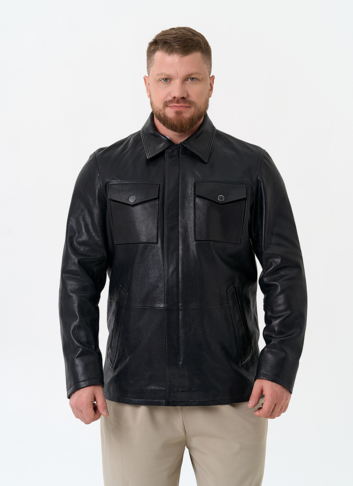 Мужская куртка из натуральной кожи