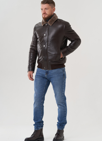 Мужская дубленка 