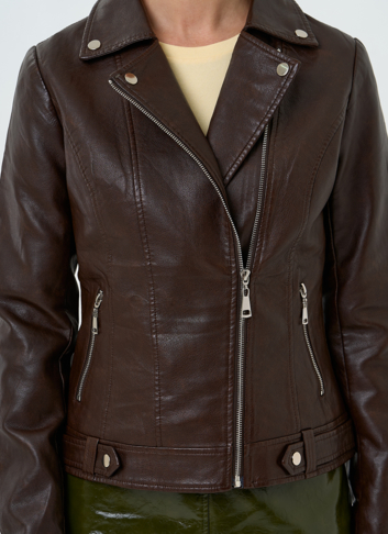 Женская куртка косуха из эко кожи