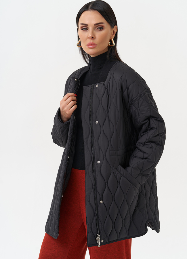 Женская утепленная куртка модель № 30019 универмаг малина