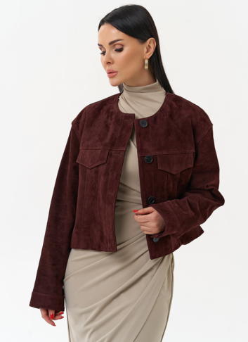 Куртка из натуральной замши 