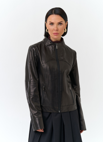 Женская куртка из натуральной кожи Женская куртка из натуральной кожи