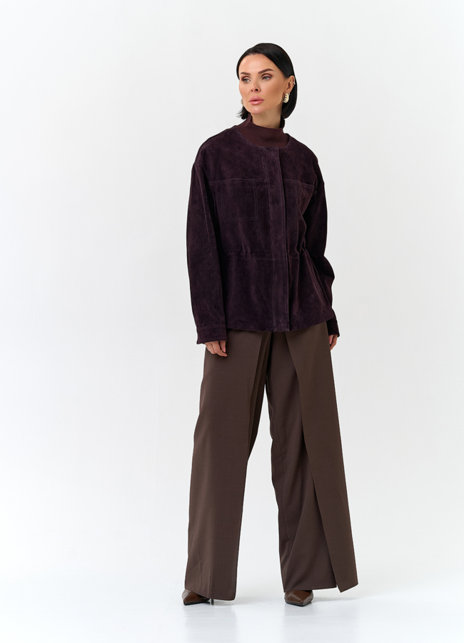 Жакет из натуральной замши модель № 32732 в кредит