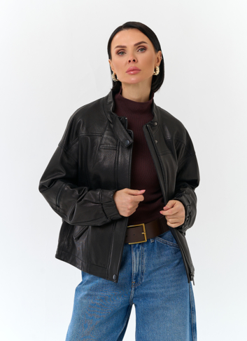 Женская куртка из натуральной кожи Женская куртка из натуральной кожи