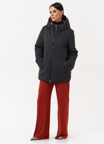 Женская двухсторонняя куртка с капюшоном